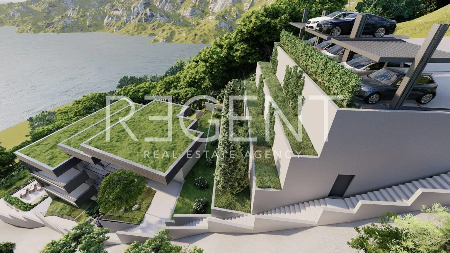 omiš, borak – zemljište s projektom za izgradnju tri luksuzne vile 2460m2 - slika 7
