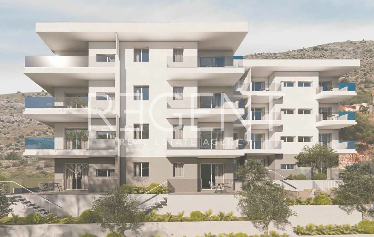 trogir, seget donji - četverosoban stan s pogledom na more - slika 3
