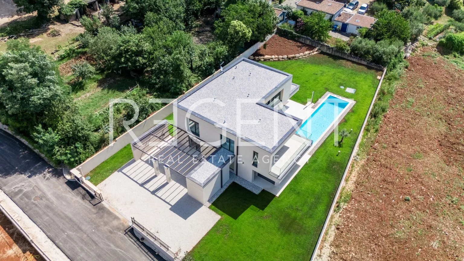 istra, labinci - luksuzna vila s bazenom 303,34 m2 - slika 7