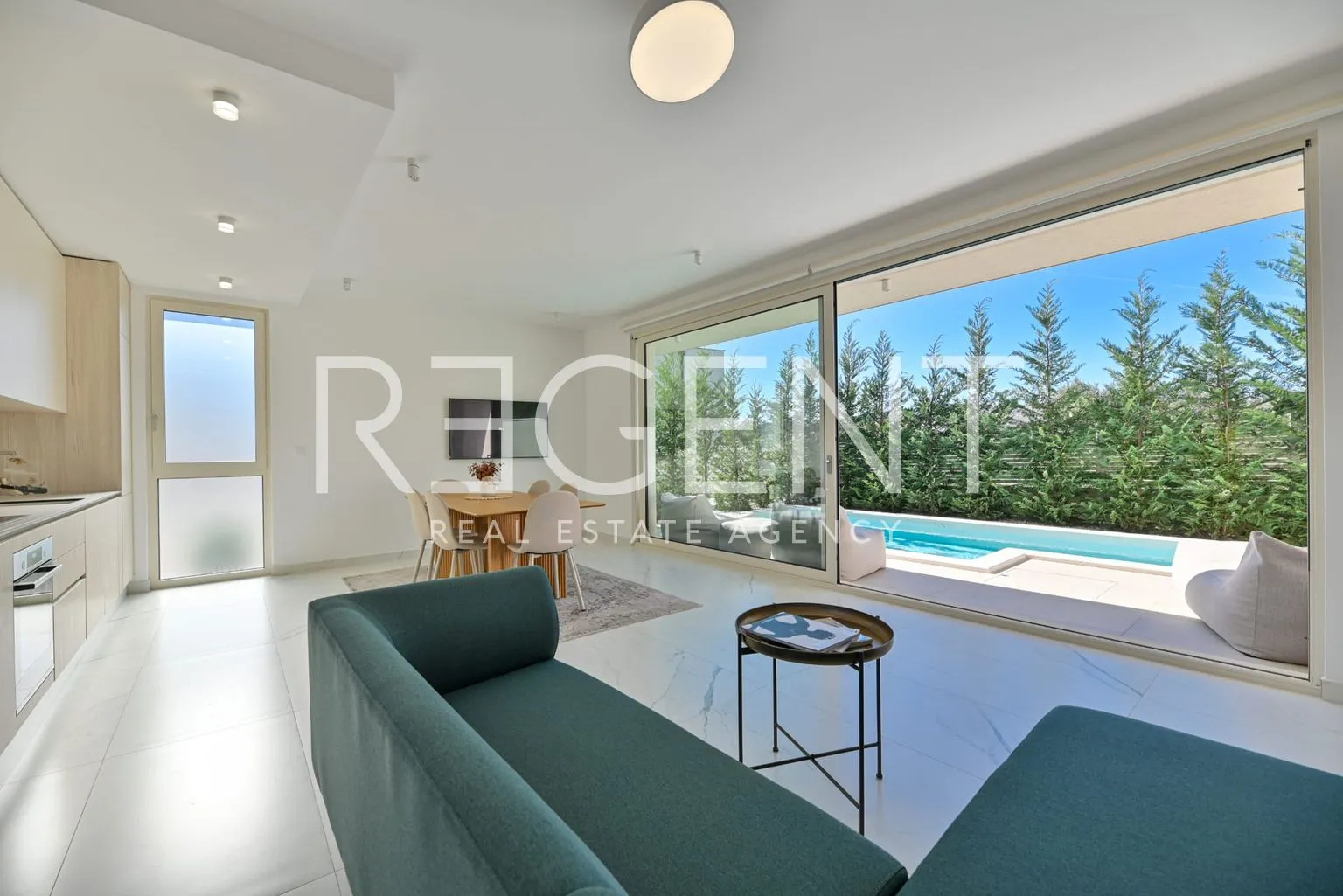 seget vranjica – moderna duplex vila s dva bazena i pogledom na more - slika 27