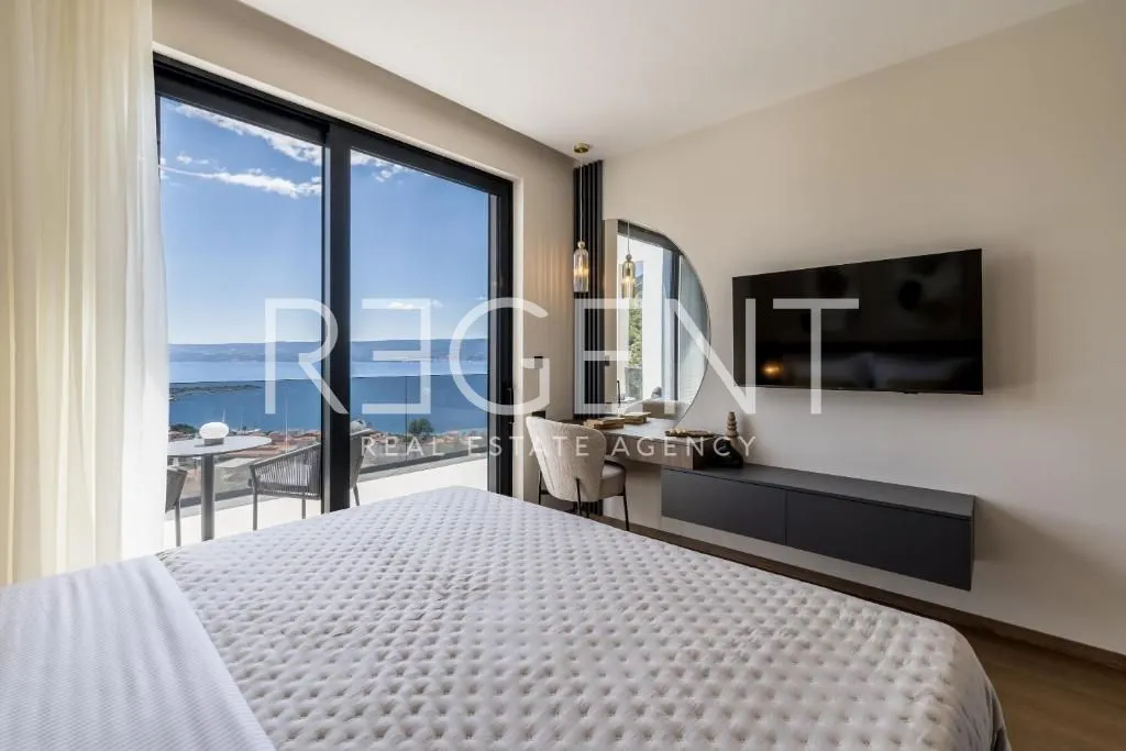 dugi rat - villa za najam, bazen, sauna, pogled na more - slika 13