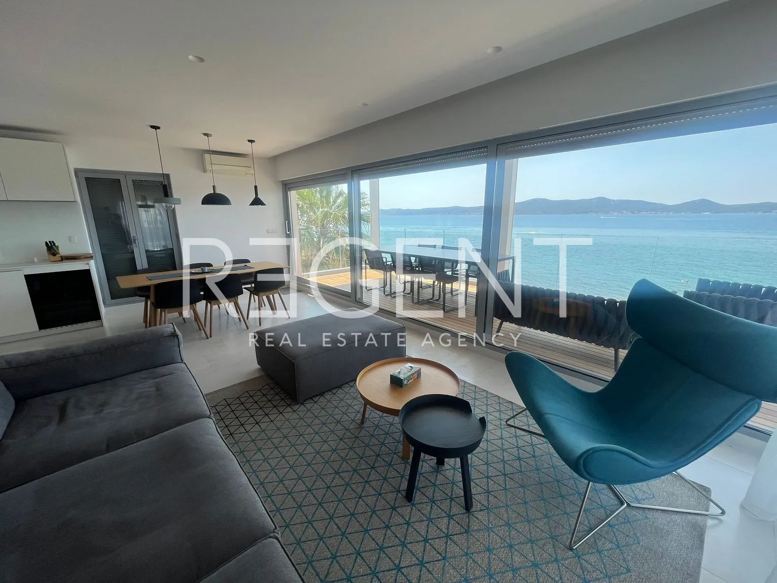 zadar, sukošan - luksuzan penthouse prvi red do mora - slika 3