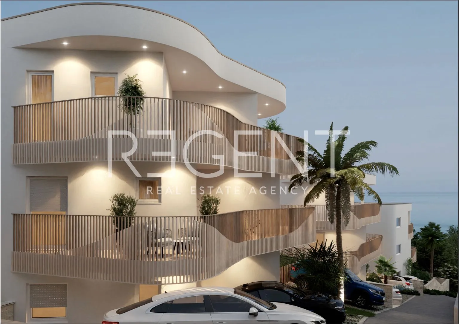 stan 89,40 m², rogoznica — pogled na more, 2ss, 2 balkona, parking - slika 6