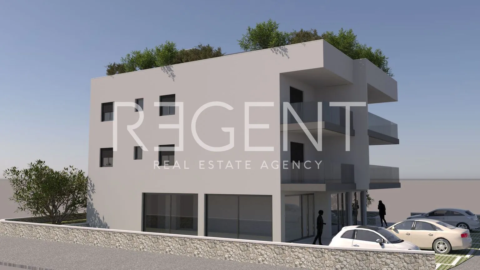 trogir, čiovo - dvosobni stan 75 m2 novogradnja - slika 3