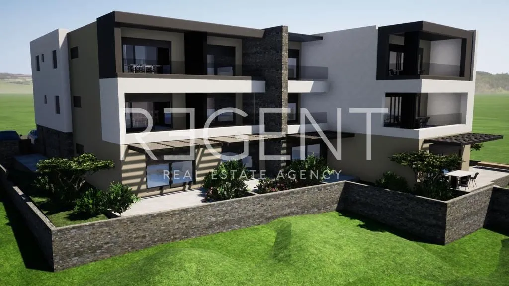 šibenik, žaborić – luksuzan stan 72 m² s terasom i vrtom - slika 2