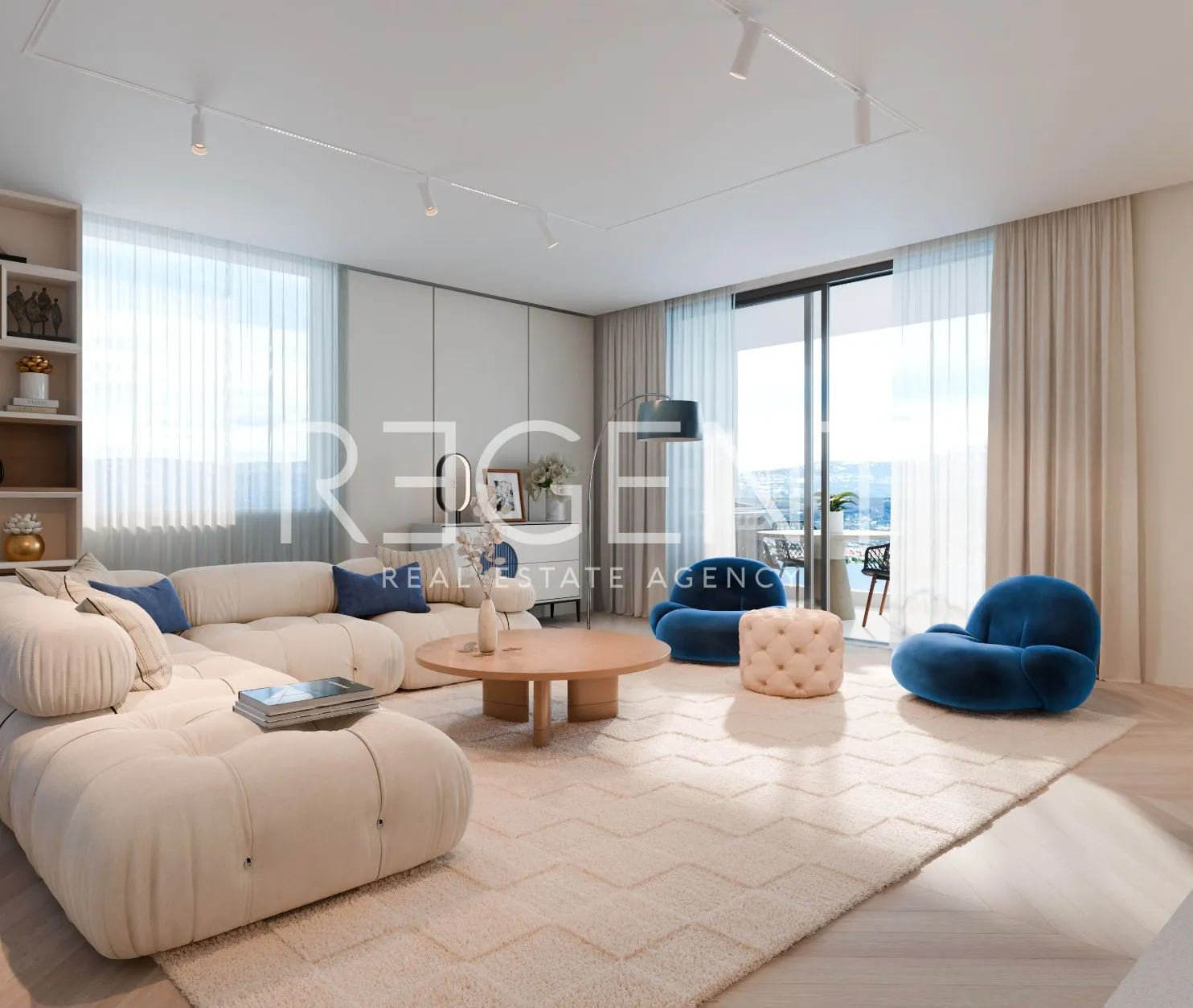 trogir, čiovo - apartman u luksuznom apartmanskom naselju u blizini mora 75m2 - slika 19