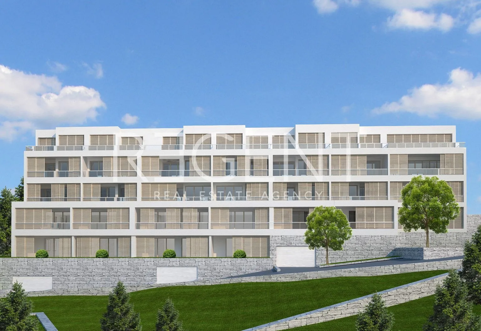 šibenik, meterize - građevinsko zemljište s projektom za sedam zgrada - slika 2