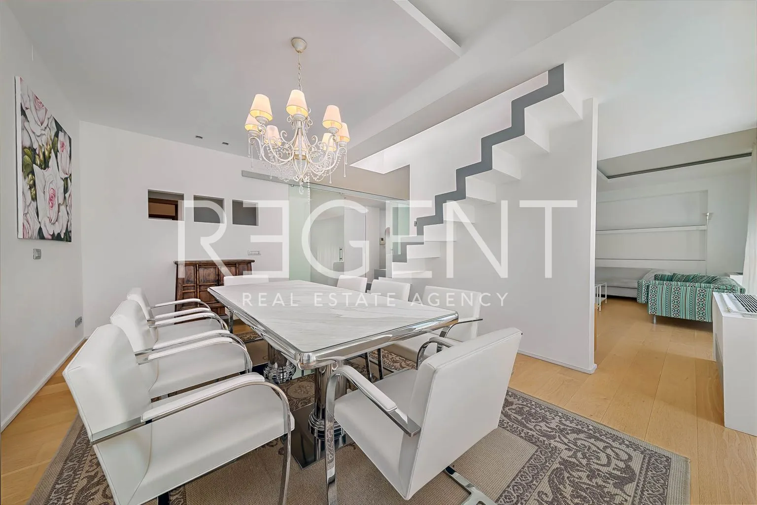 zagreb, pantovčak - luksuzan dvoetažni penthouse 277 m2 najam - slika 2