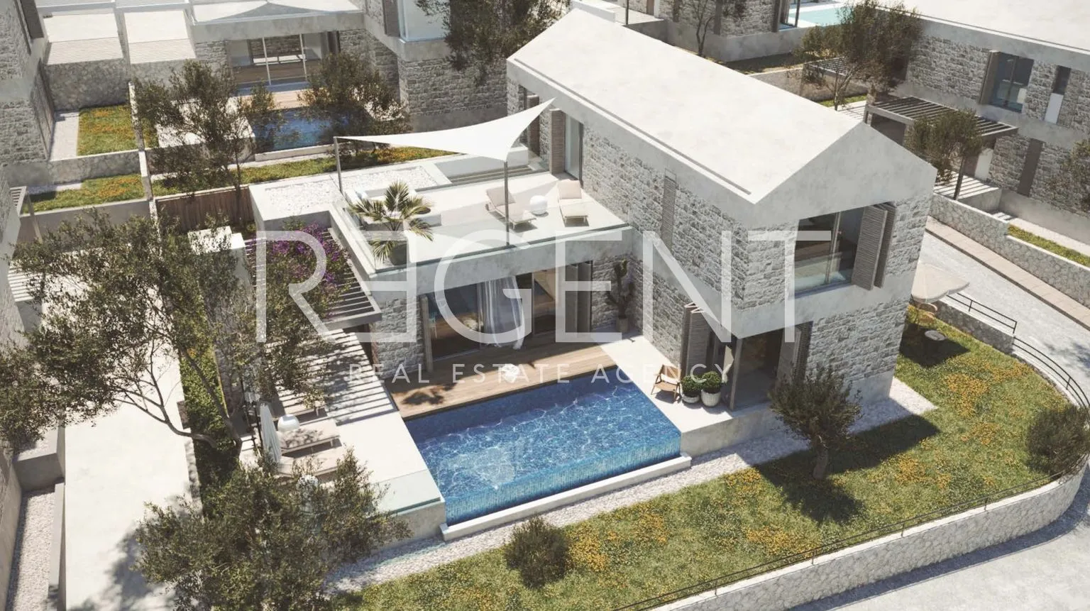 brač, supetar - vila s bazenom u luksuznom kompleksu 280 m2 - slika 3