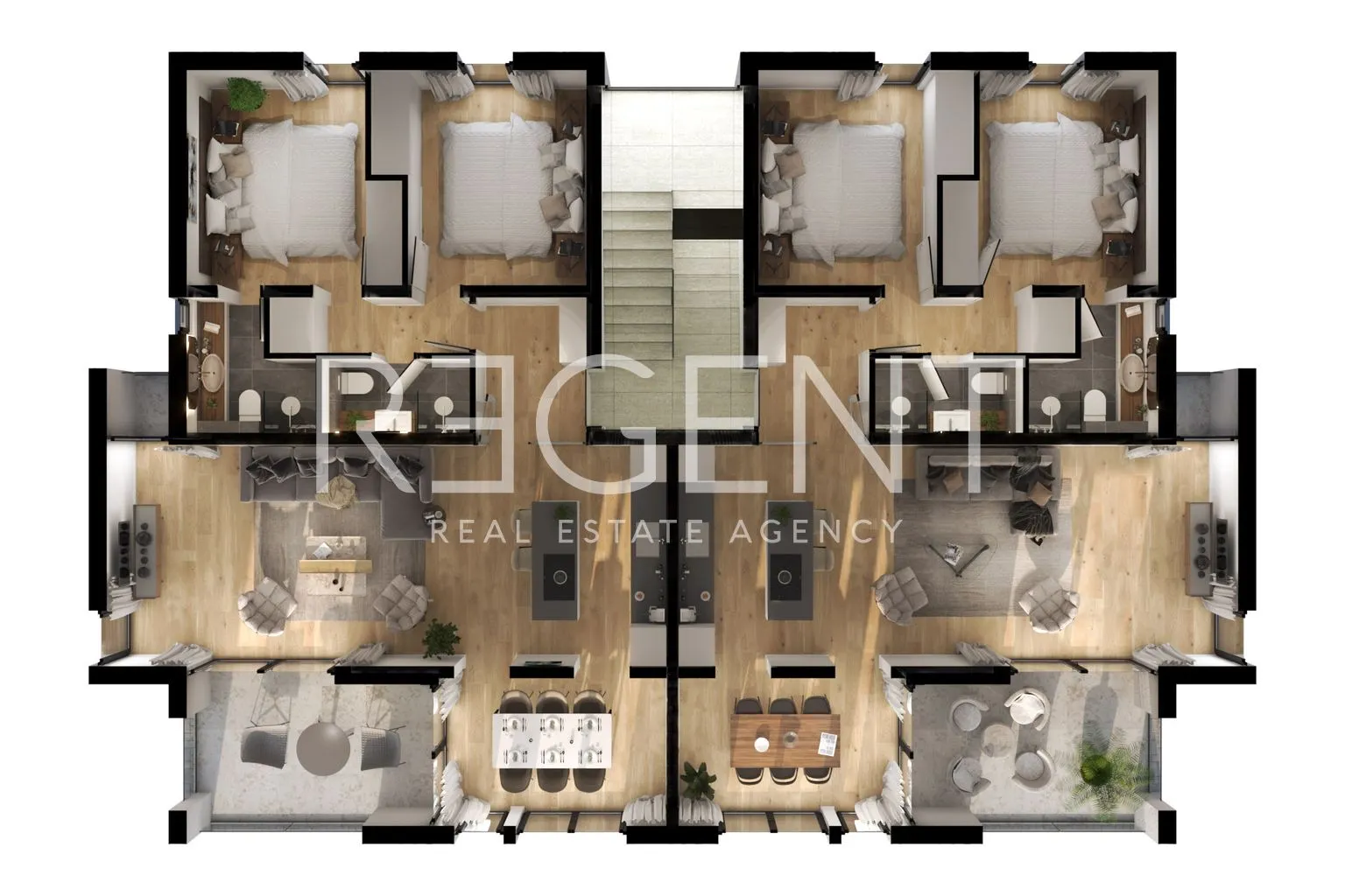 pelješac, orebić - dvosoban apartman s loggiom u novogradnji - slika 11