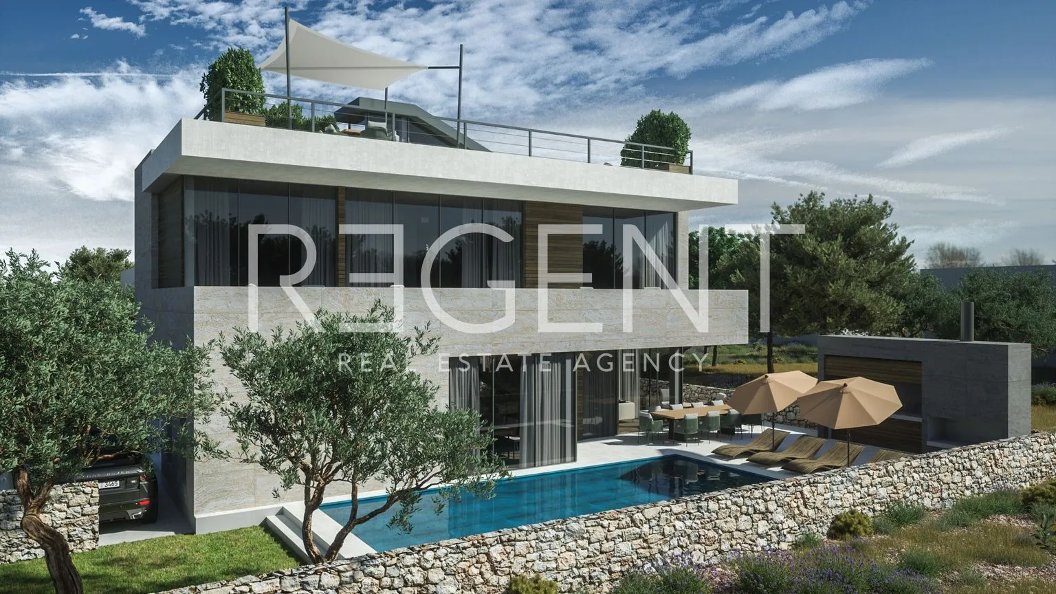 sukošan – luksuzna moderna vila s bazenom 411 m2 - slika 8