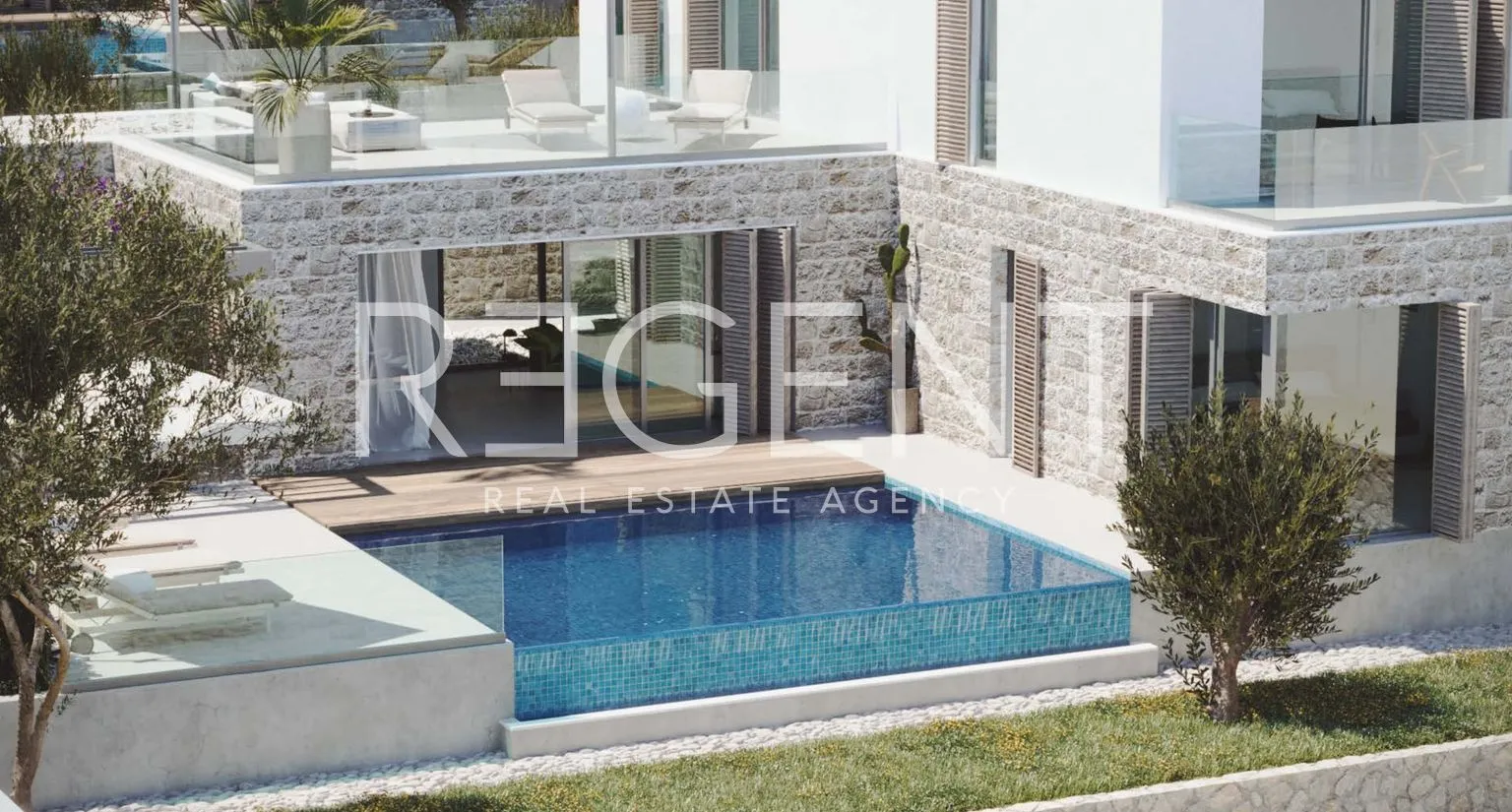 brač, supetar - vila s bazenom u luksuznom kompleksu 255 m2 - slika 4