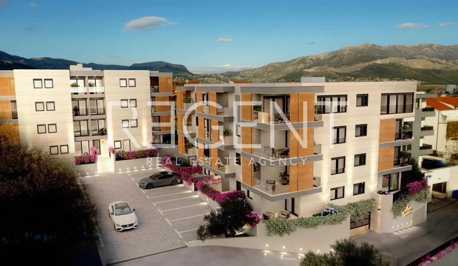 Split, Visoka - Dvosoban stan sa loggiom NOVOGRADNJA