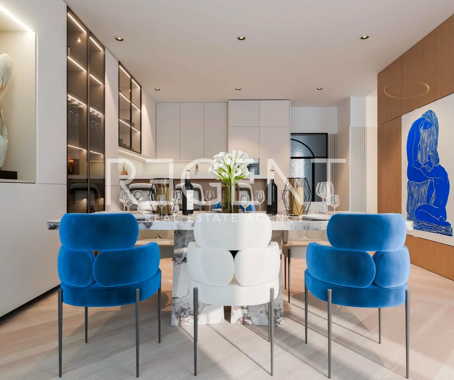 trogir, čiovo - penthouse u luksuznom apartmanskom naselju u blizini mora 163 m2 - slika 2