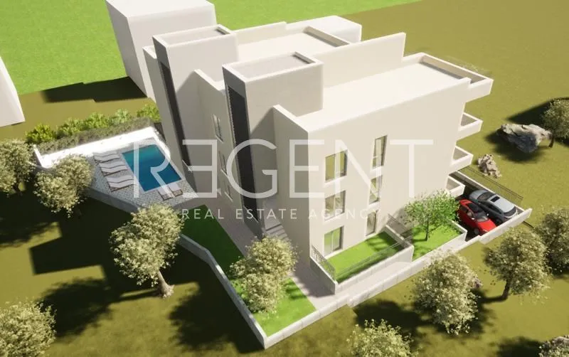 trogir, okrug gornji - penthouse s krovnom terasom i pogledom na more - slika 5