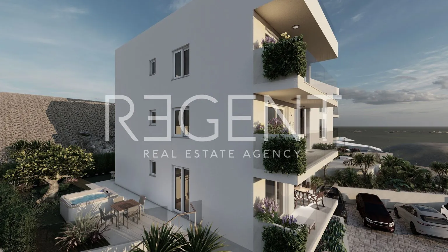trogir, okrug gornji - trosoban penthouse sa natkrivenom terasom - slika 5