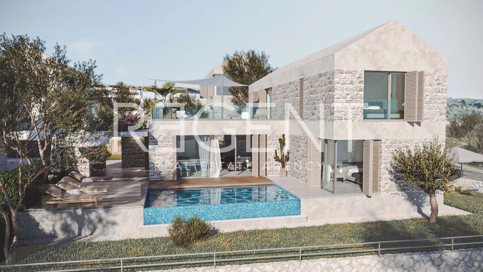 brač, supetar - vila s bazenom u luksuznom kompleksu 250 m2 - slika 3