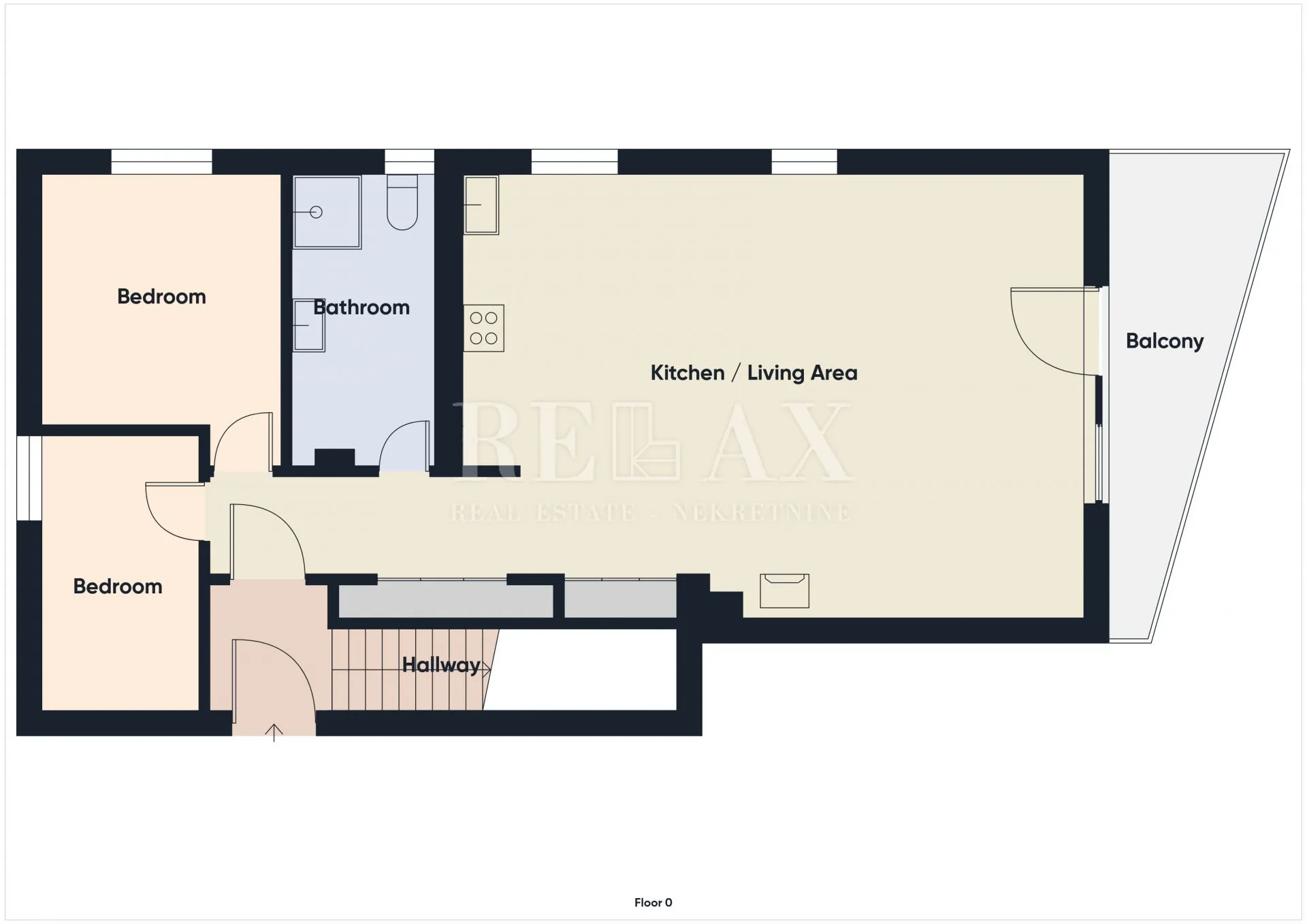 crikvenica - dvoetažni stan 104 m2 s pogledom na more - slika 28
