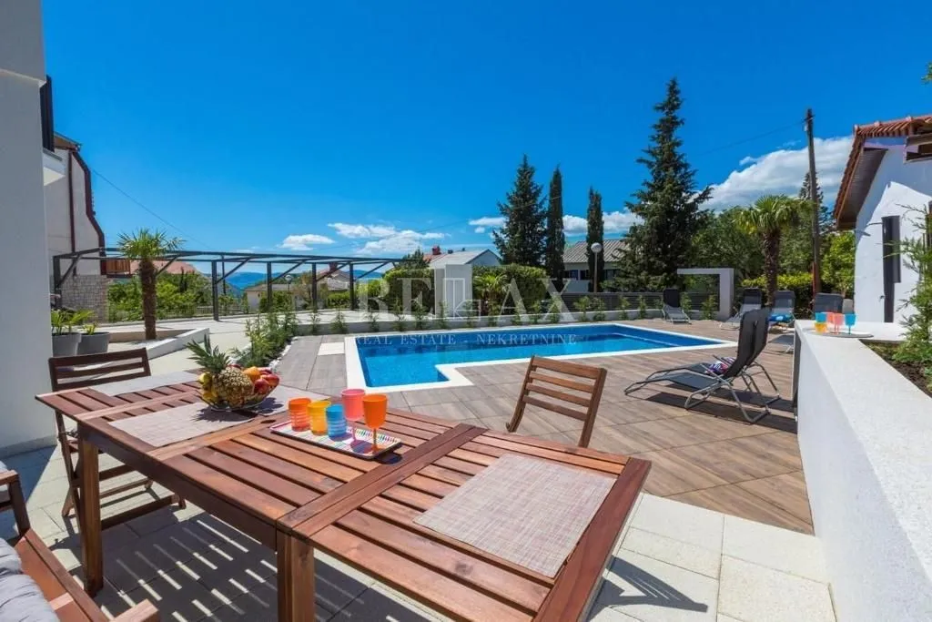 crikvenica, dramalj - luksuzna kuća s pogledom na more - slika 2