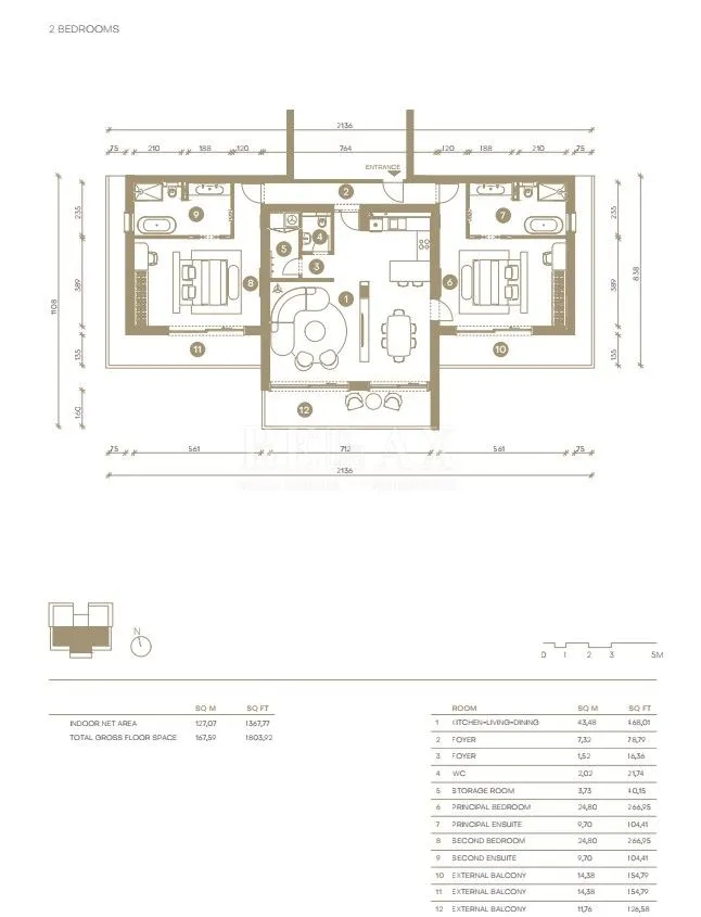 novi vindolski - ekskluzivni penthouse u resortu - slika 17
