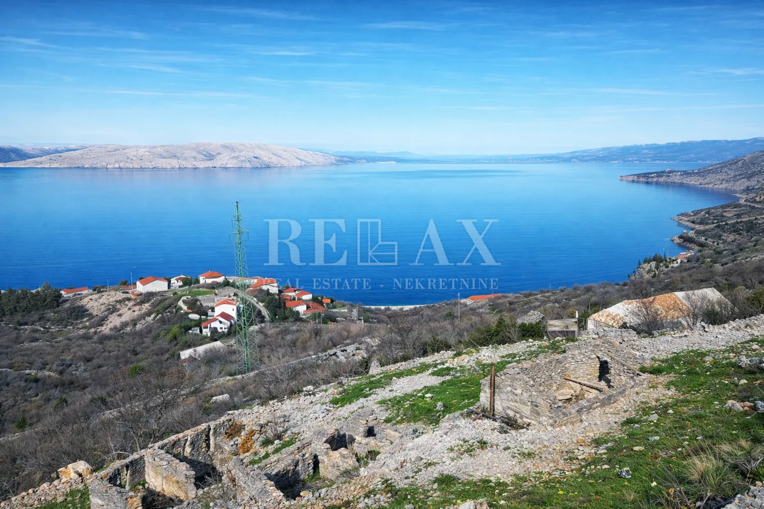 sveti juraj - zemljište sa panoramskim pogledom na more - slika 2