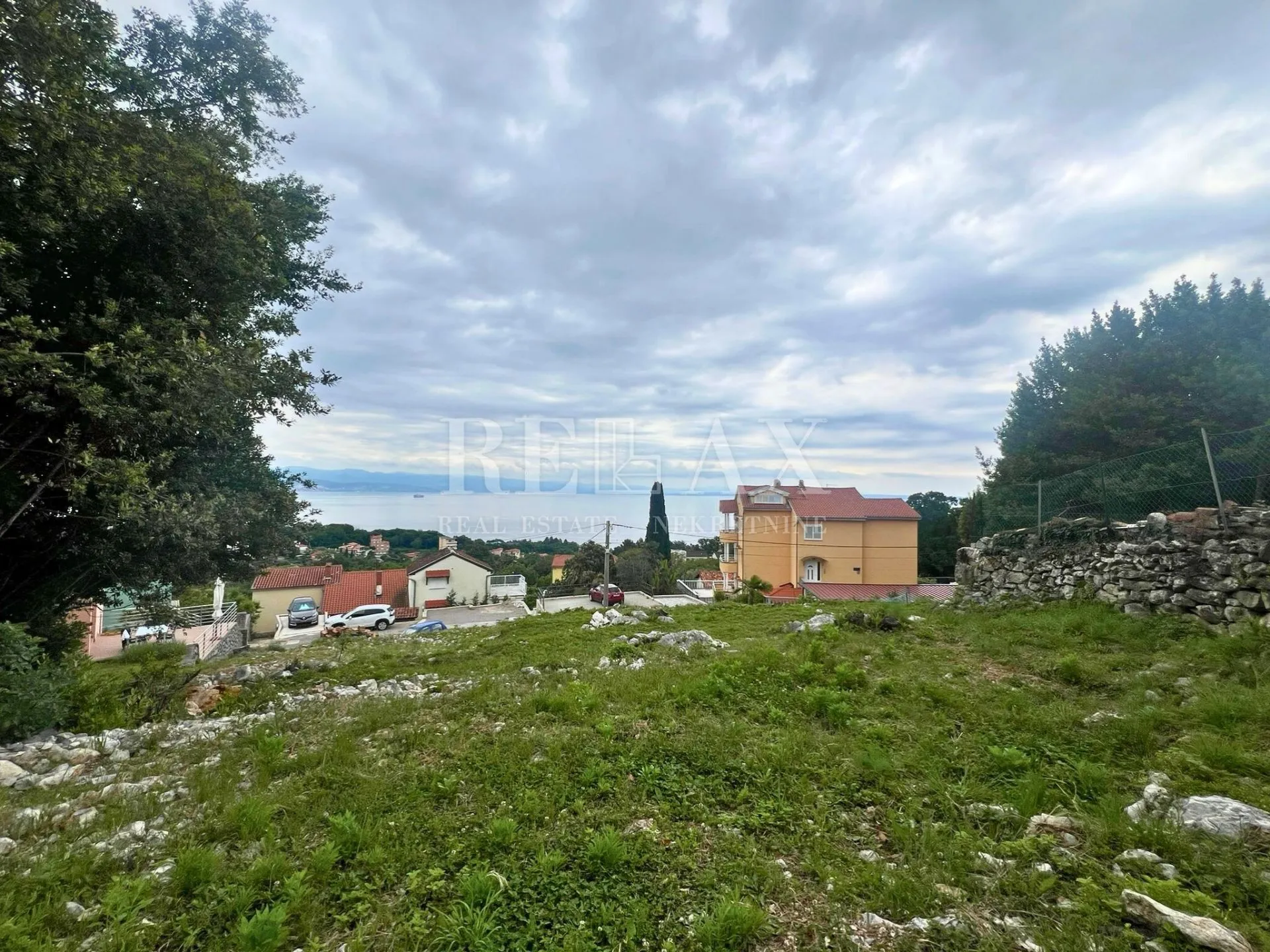oprić, lovran - građevinsko zemljište sa pogledom na more - slika 8