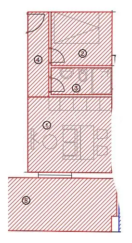 crikvenica - stan s jednom spavaćom sobom, 37,50 m2, parking - slika 8
