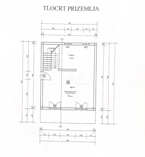 bribir - započeta gradnja s okućnicom - slika 12