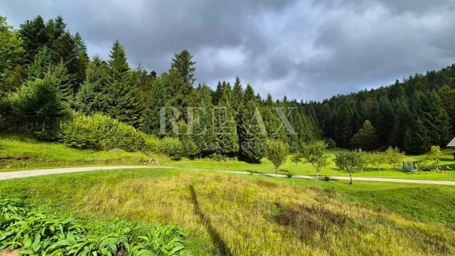 gorski kotar, crni lazi - građevinsko zemljište, 999 m2 - slika 2