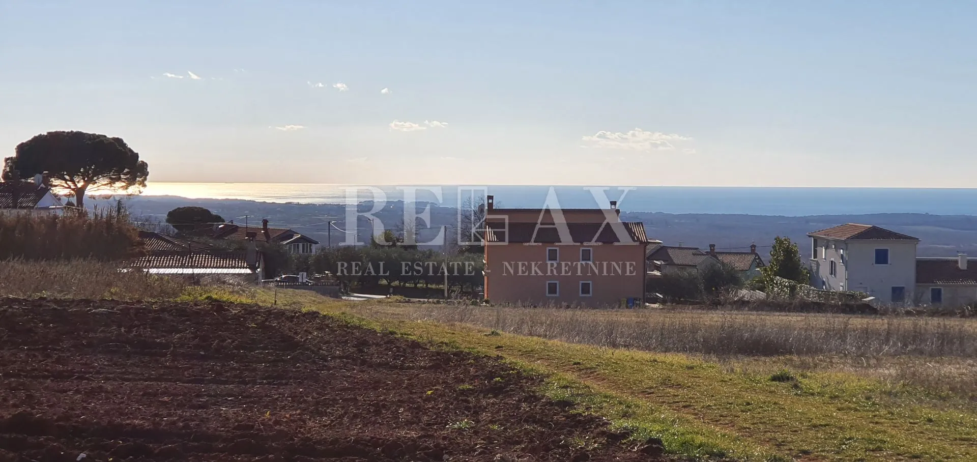 istra, kaštelir - građevinsko zemljište s pogledom na more - slika 3