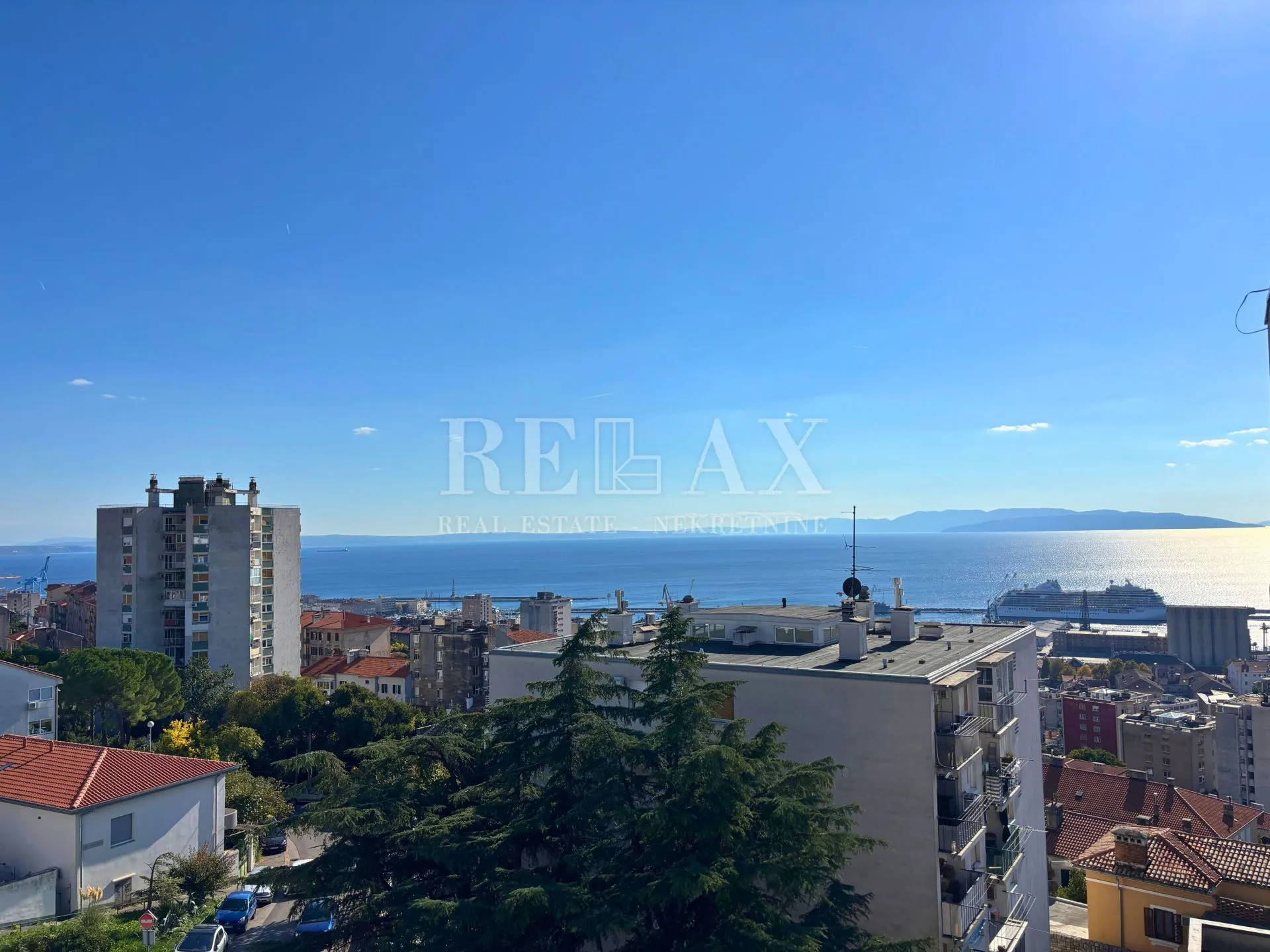 rijeka, belveder - stan sa panoramskim pogledom na more - slika 3