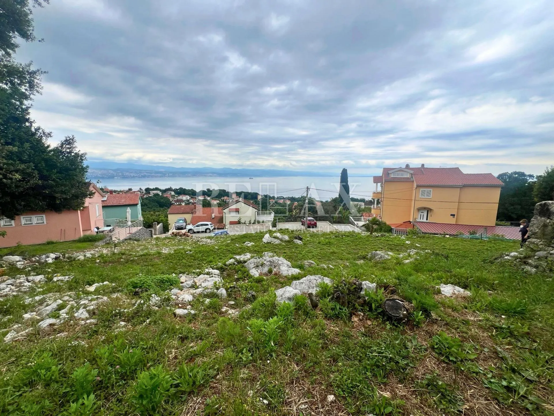 oprić, lovran - građevinsko zemljište sa pogledom na more - slika 7