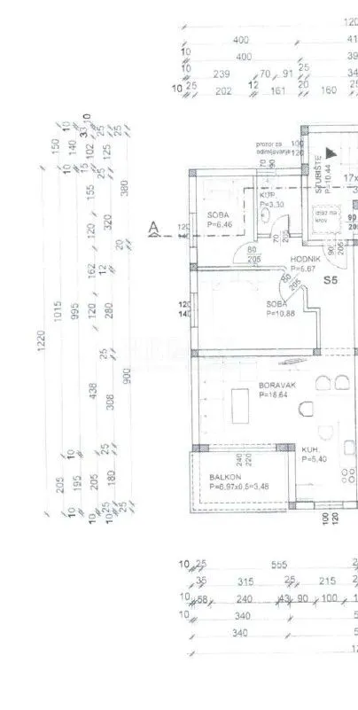 povile – stan s dvije spavaće sobe i pogledom, novogradnja - slika 15