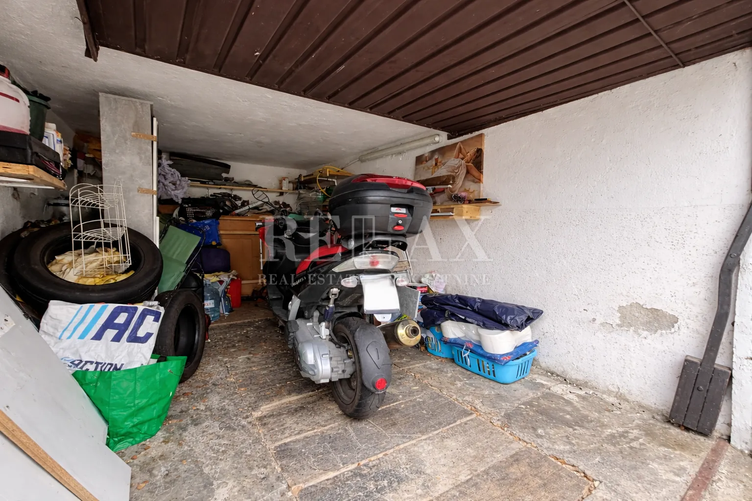 novi vinodolski, donji zagon - kuća s garažom, pogled na more - slika 25