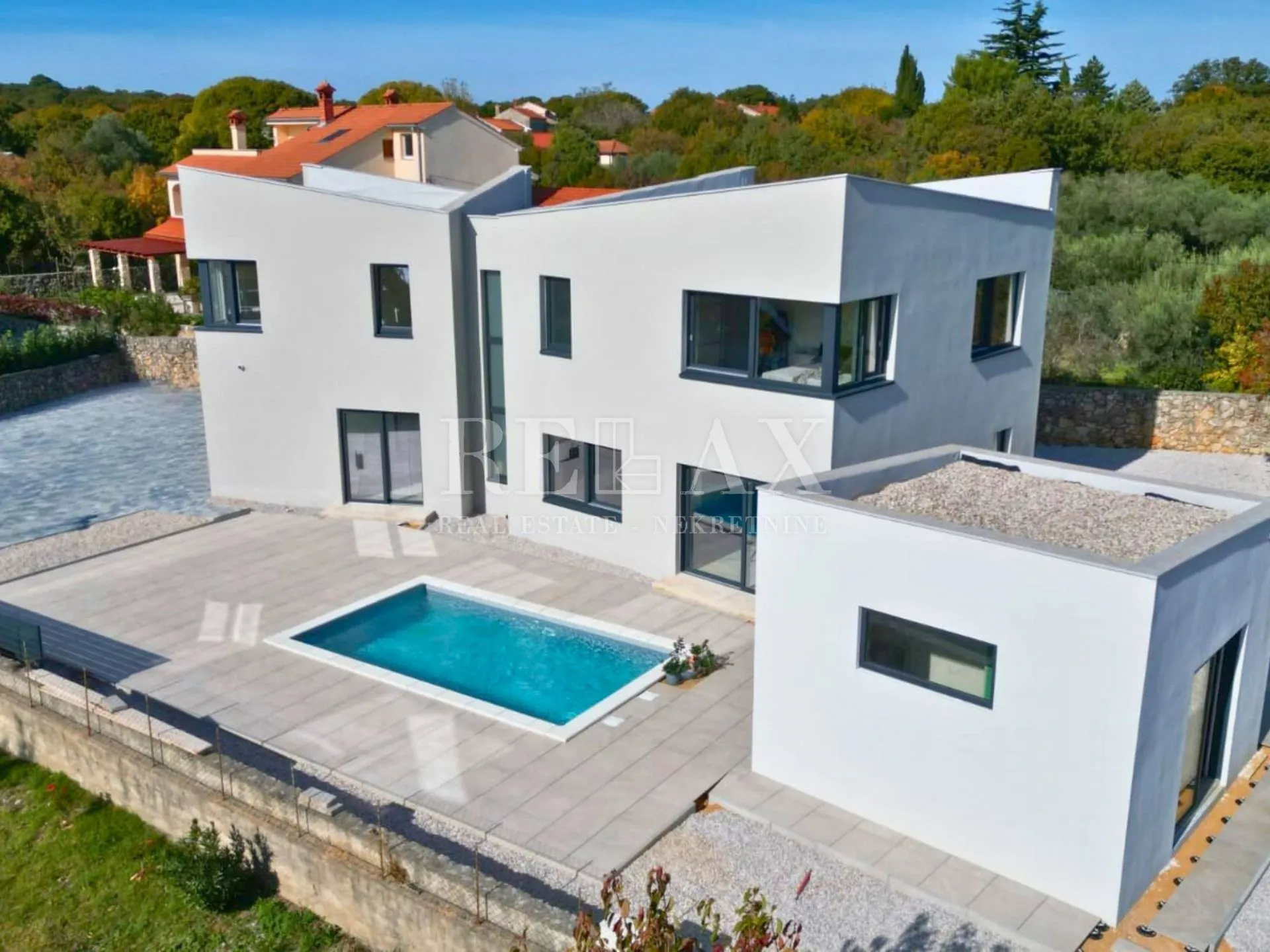 Otok Krk, Muraj - luksuzno opremljena vila s bazenom - Muraj, Krk