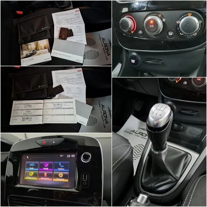renault clio 1.5 dci limited *jamstvo* led,navi,servisna+novi zupčasti - slika 19