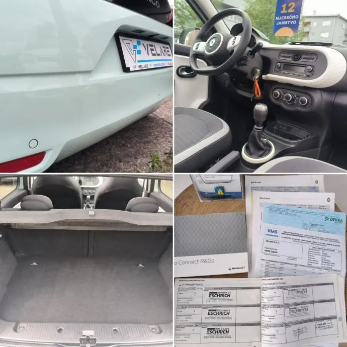 renault twingo 1.0 limited, el. krov, servisna, jamstvo, reg. 1 godinu - slika 17