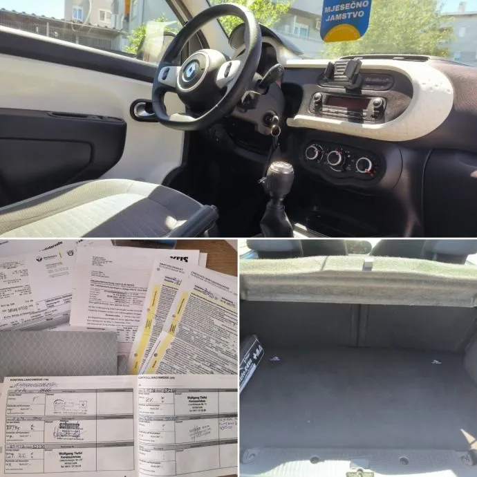 renault twingo 1.0 limited, servisna, jamstvo, reg. 1 godinu - slika 16