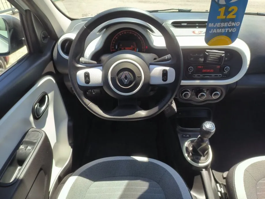 renault twingo 1.0 limited, servisna, jamstvo, reg. 1 godinu - slika 12