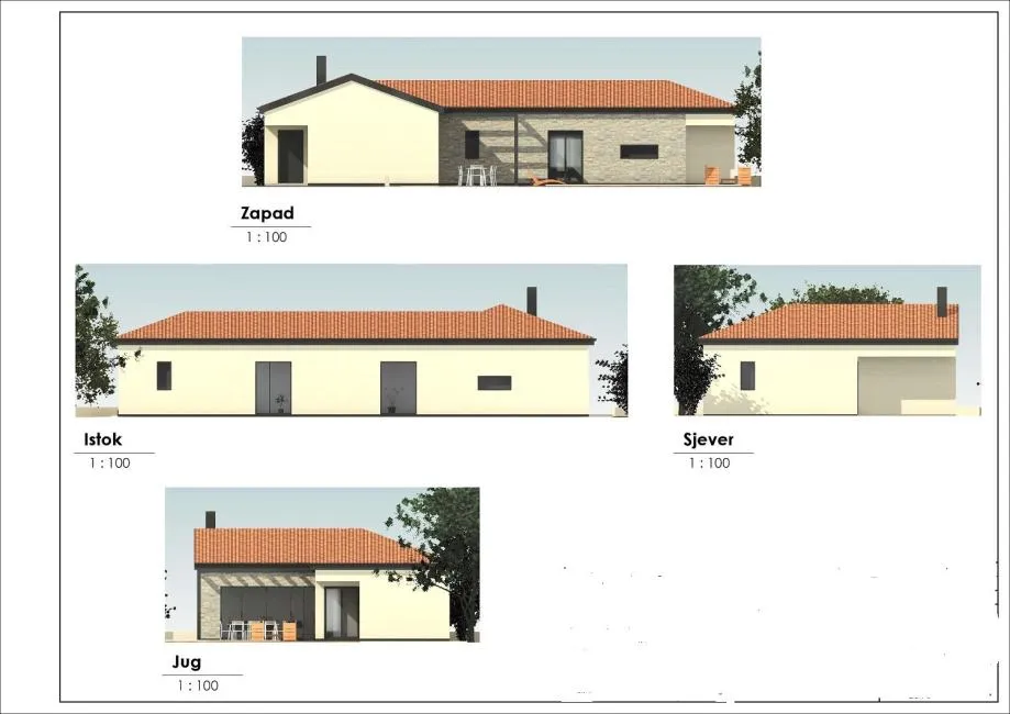 nova vas- brtonigla-prizemnica sa bazenom u izgradnji prodaje se - slika 2