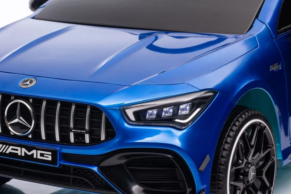 licencirani auto na akumulator mercedes cla 45s amg 4×4 – plavi - slika 13