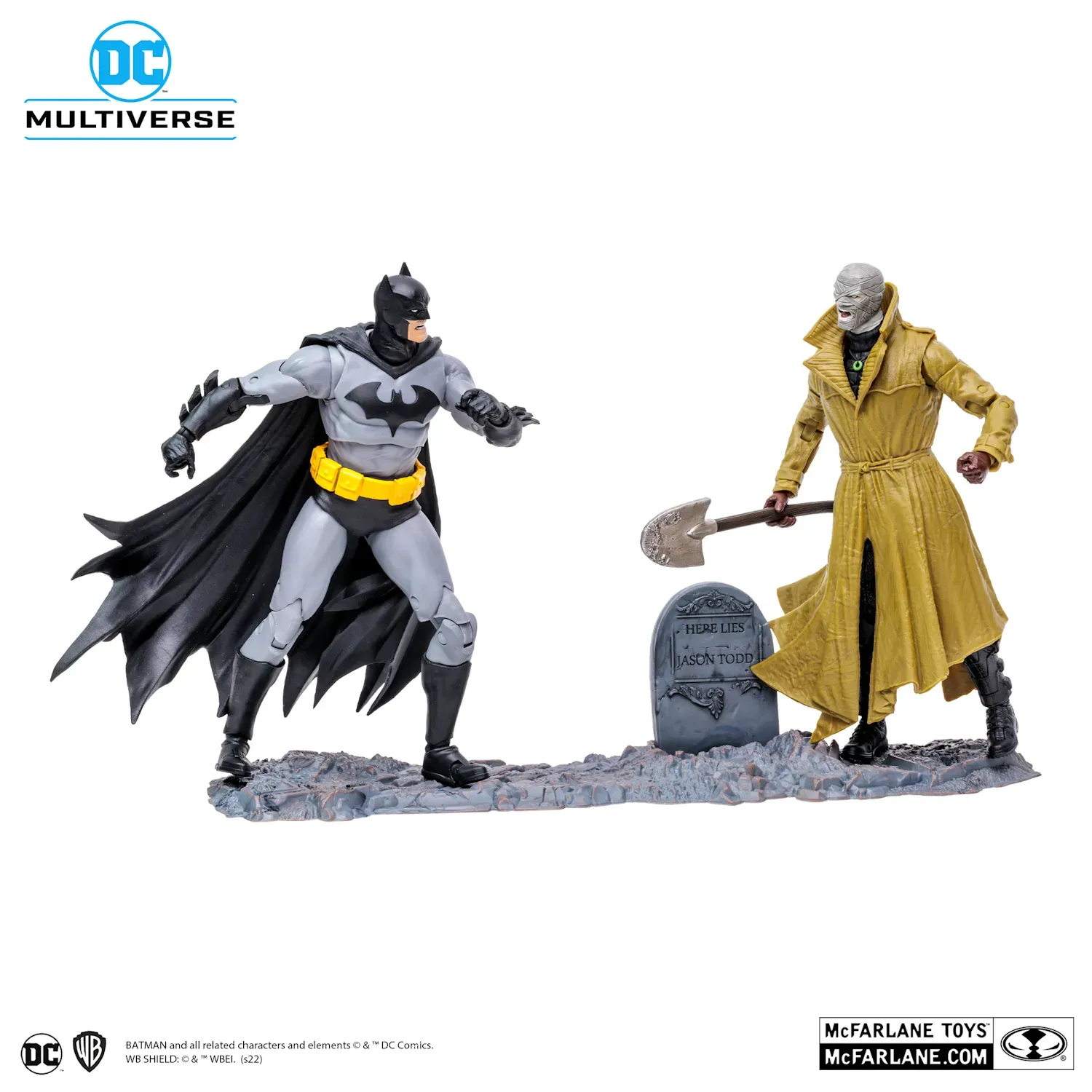 mcfarlane dc multiverse – batman vs. hush set figura, 17cm - slika 2