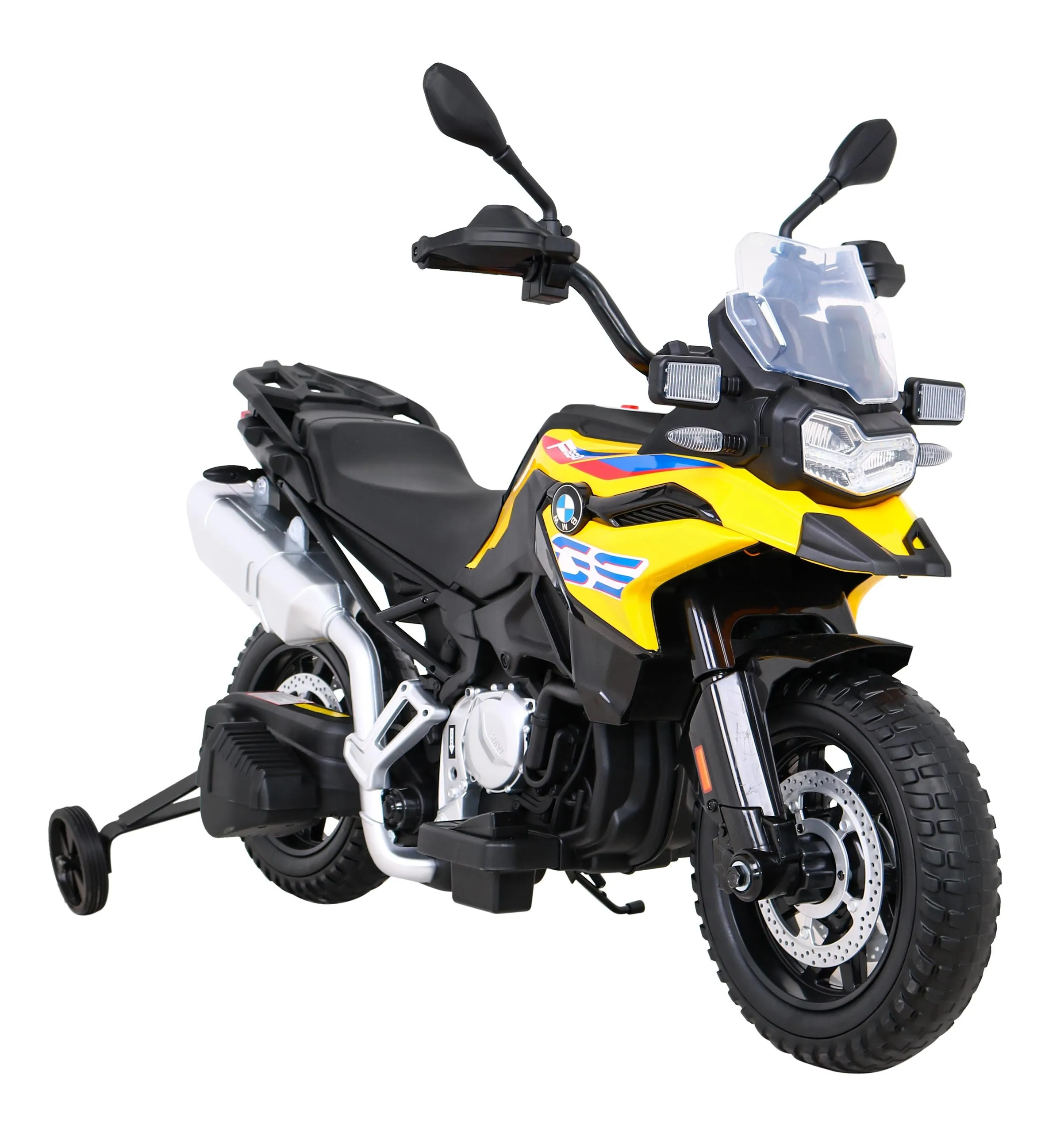 licencirani motor na akumulator bmw f850 gs - žuti - slika 9