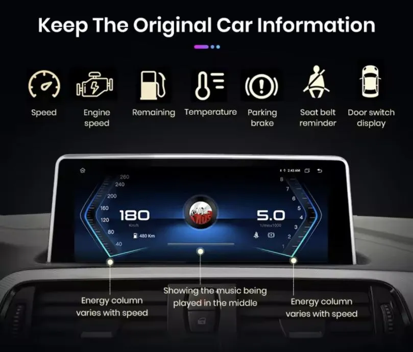 bmw f45 f46 f87 nbt evo original multimedija navigacija android radio - slika 6
