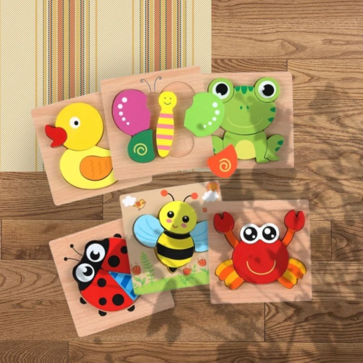 drvene puzzle za najmlađe - više modela na izbor - slika 4