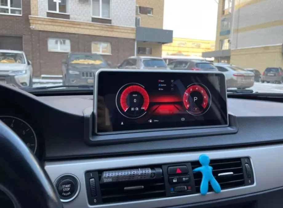 bmw 3 e90 e91 e92 e93 original multimedija radio + parking kamera - slika 5