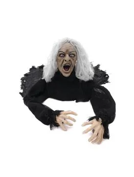 EUROPALMS Halloween Zombie old man, animated - Križevci
