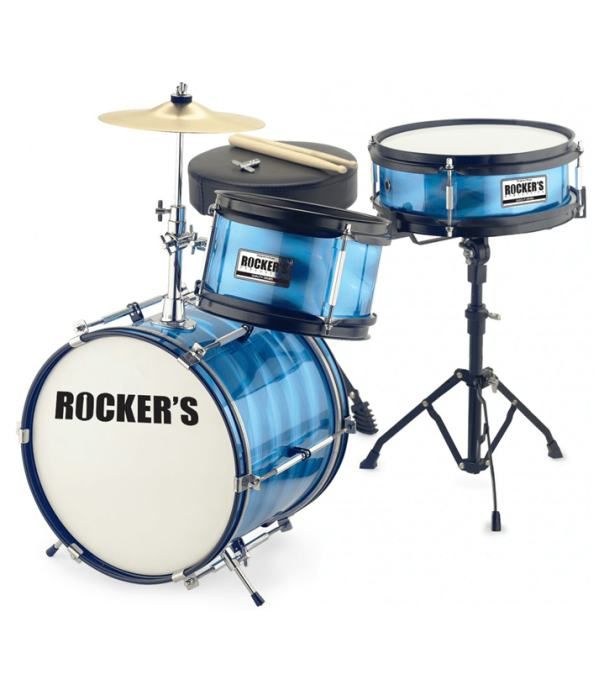 Rockers Junior 3/12 Bl + Činele + Stolica (12,8,8) Bubanj - Zagreb
