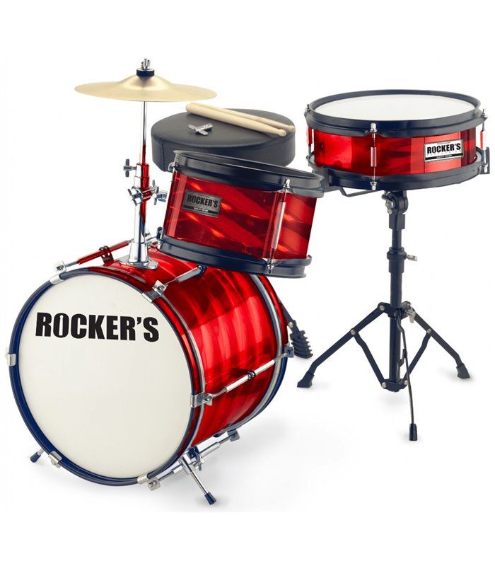 Rockers Junior 3/12 Rd + Činele + Stolica (12,8,8) Bubanj - Čakovec, Čakovec-istok