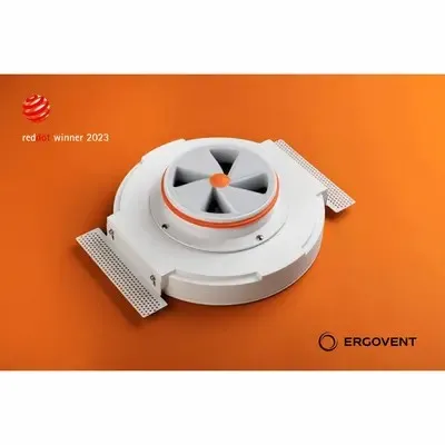 ergovent rondo-100 difuzor zraka - cijevni priključak 100mm - slika 4
